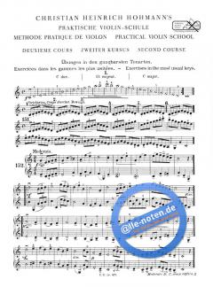 Violinschule Band 2 von Christian H. Hohmann im Alle Noten Shop kaufen
