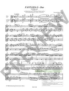 Fantasia G-Dur von Saverio Mercadante 