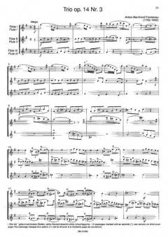 3 Trios op. 14 von Anton Bernhard Fürstenau 