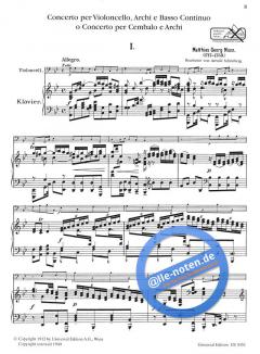 Concerto von Georg Matthias Monn 