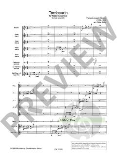 Tambourin von François-Joseph Gossec 