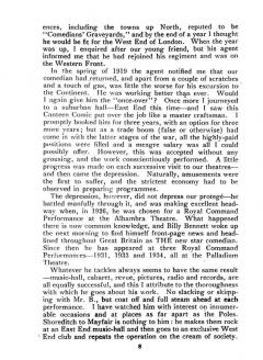 First Budget Of Burlesque Monologue von Billy Bennett 