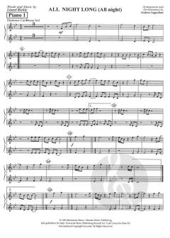 All Night Long (All Night) (Lionel Richie) 