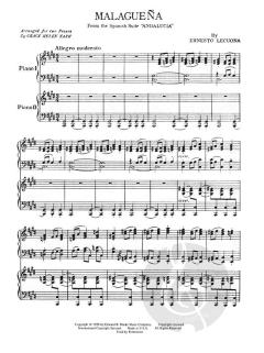 Malaguena von Ernesto Lecuona Casado 