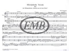 Mixolydische Toccata von Heinz Wunderlich 