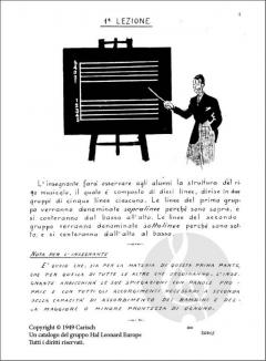 Sillabario Musicale von Adolfo Cavanna 