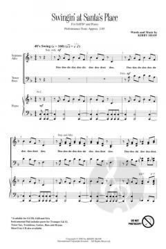 Swingin' At Santa's Place (Kirby Shaw) 