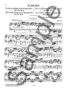 Il Clavicembalo Ben Temperato Vol. 2 von Johann Sebastian Bach 