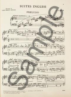 Englische Suiten BWV 806-811 von Johann Sebastian Bach 