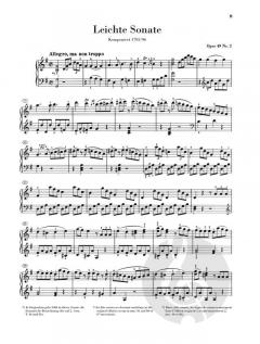 2 leichte Klaviersonaten von Ludwig van Beethoven im Alle Noten Shop kaufen