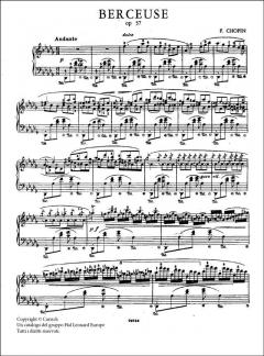 Berceuse Op.57 von Frédéric Chopin für Klavier im Alle Noten Shop kaufen