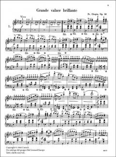 15 Valzer von Frédéric Chopin 