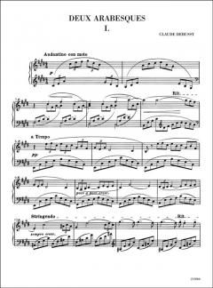Deux Arabesques von Claude Debussy 