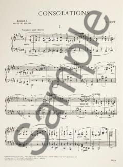 Consolations von Franz Liszt 