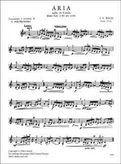 Aria Sulla 4a Corda von Johann Sebastian Bach 