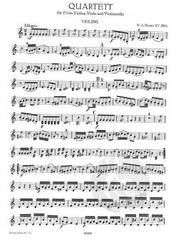 3 Quartette KV 285, 298, Anh. 171 (W.A. Mozart) 
