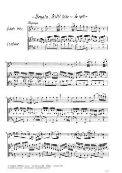 7 Flötensonaten von Johann Sebastian Bach im Alle Noten Shop kaufen