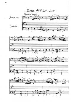 7 Flötensonaten von Johann Sebastian Bach im Alle Noten Shop kaufen