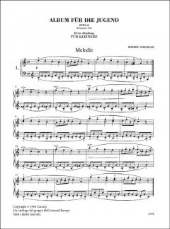 Album für die Jugend von Robert Schumann 