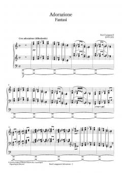 Adorazione BVN 223 von Rued Langgaard 