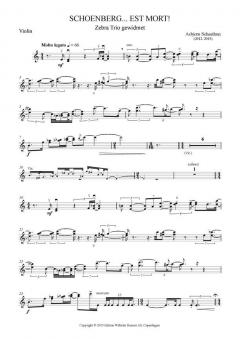 Schoenberg... est mort! von Asbjorn Schaathun 