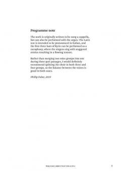 Missa Brevis von Phillip Faber 