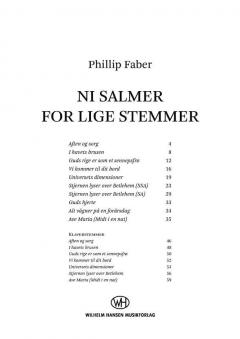 Ni Salmer For Lige Stemmer von Phillip Faber 