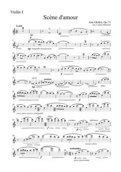 Scene D'Amour von Jean Sibelius 