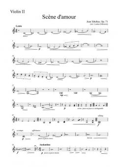 Scene D'Amour von Jean Sibelius 