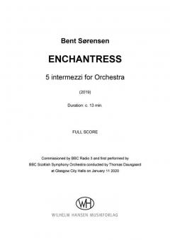 Enchantress Five Intermezzi for Orchestra von Bent Sørensen im Alle Noten Shop kaufen (Partitur)