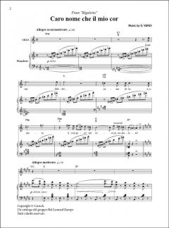 Caro nome che il mio cor von Giuseppe Verdi 