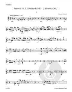Serenade Nr. 1 H 217 von Bohuslav Martinu 