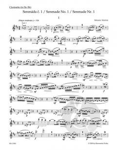 Serenade Nr. 1 H 217 von Bohuslav Martinu 