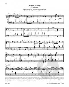 Sonate A-Dur KV 331 (300i) von Wolfgang Amadeus Mozart 