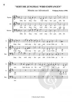 25 Motetten von Wolfgang Merkes 