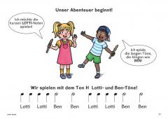 Blockflöte lernen mit Lotti & Ben! von Susanne Hossain im Alle Noten Shop kaufen