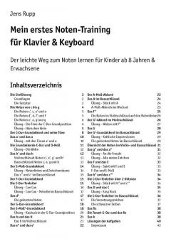 Mein erstes Notentraining für Klavier & Keyboard! von Jens Rupp im Alle Noten Shop kaufen