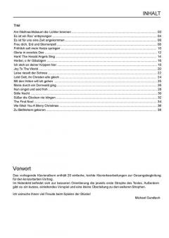 Mein weihnachtliches Klavieralbum für Klavier & Gesang 