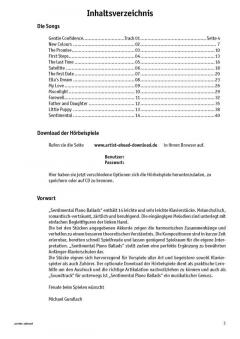 Sentimental Piano Ballads von Michael Gundlach 