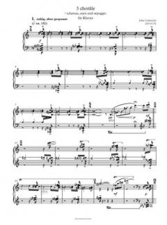 3 choräle von Jobst Liebrecht 