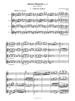 Quattre Bagatelli von Hans-Günther Allers 