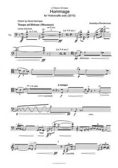 Hommage von Anatolijus Senderovas 