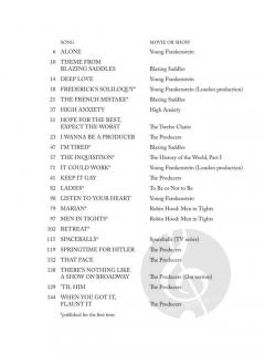 The Mel Brooks Songbook 