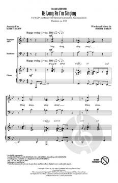 As Long As I'm Singing von Bobby Darin 