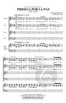 Pirekua Por La Paz von Jose Galvan 