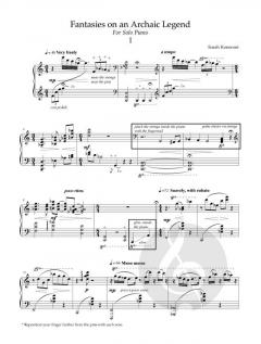 Fantasies on an Archaic Legend von Sarah Konecsni 