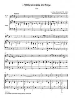 Bis : Kleine Zugaben für alle - Anlässe für Trompete (B/C) und Orgel 