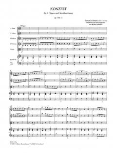 Concerto D-Dur op. 7,11 von Tomaso Giovanni Albinoni 