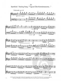 44 Duos 2 (Nr.26-44) von Béla Bartók 