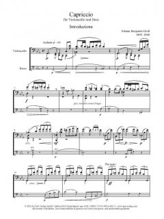 Capriccio von Johann Benjamin Groß 